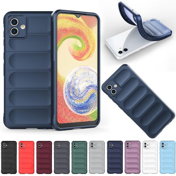 Adequado para samsung galaxy s21 s23 caso de telefone móvel silicone anti-incrustante anti-choque a73 a54 a53 tpu material anti-queda