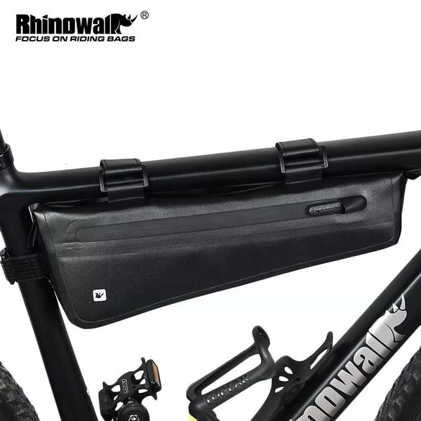 Packtaschen Rhinowalk Fahrrad Dreieck Fahrradrahmen Vorderrohr Wasserdicht Radfahren Batterie Packtasche Packtasche Zubehör 2212072709