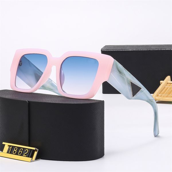 Óculos de sol de designer de luxo de alta qualidade Mens Womens Carta Sunglass Polarizado Multi Cores UV380 Óculos de Sol Ao Ar Livre Férias Unissex Sun Glass
