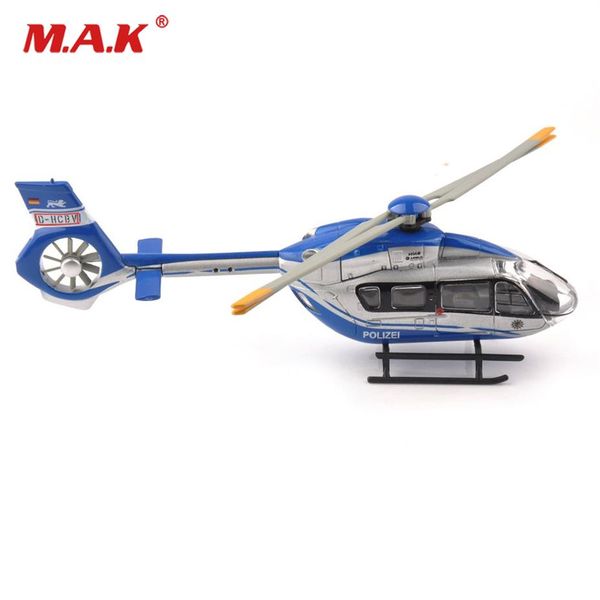 Für Sammlung 1 87 Scale Airbus Helicopter H145 Polizei Schuco Flugzeugmodell Flugzeugmodell für Fans Kinder Geschenke LJ200930267z
