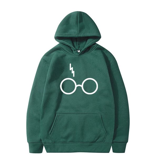 Harrys Potters Sweatshirts Erkek Kadın Gözler Baskı Sudadera Hombre Kış Fleece Moda Trendleri Harrys Potters Hoodie Uzun Kollu Hoodie 9291