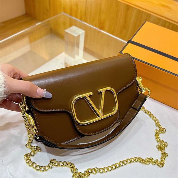 Bolsas populares para venda feminina 2023 nova moda versátil corrente um ombro pequena tendência axilas