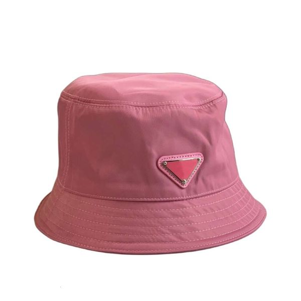 Designer Womens Homens Bucket Hat Chapéus Casuais Boné Snapbacks Ao Ar Livre Chapéus De Pesca Para Homens Algodão Unissex Summber Carta Preto Rosa Azul Branco Amarelo Cap