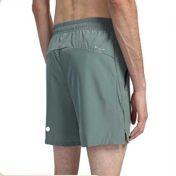 Luu calças de treino dos homens esportes shorts fitness treinamento ao ar livre correndo fino respirável shorts bicicleta maratona velocidade seco gelo seda lin300p