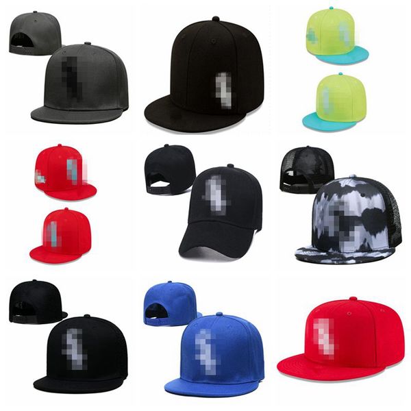 24 Stile Weiße Soxss-Brief Baseball Caps Casquettes Chapeus für Frauen Männer Snapback Snap Back Unisex Hip Hop Hüte Gorras