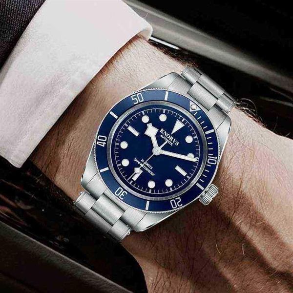 zf titânio watchswatch relógio de luxo designer de moda tudorsOEM Private Label Relógio Automático 20 ATM Moldura Cerâmica com High-end P281e