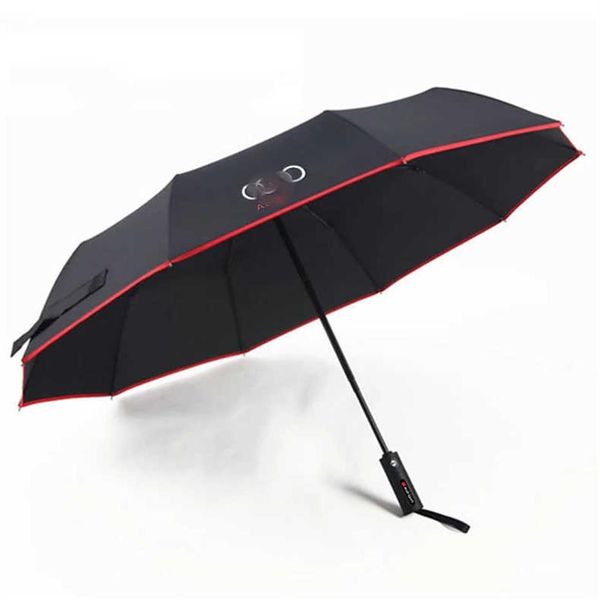 S para audi a3 a4 a5 a6 a7 a8 q3 q5 q7 q8 resistente ao vento totalmente automático chuva presente guarda-sol viagem carro guarda-chuva 0928259i