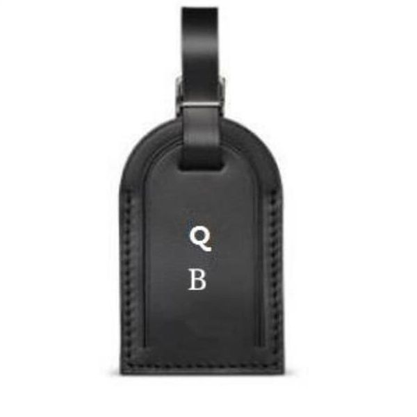 Borse firmate Accessori da viaggio etichetta per bagagli personalizzata con nome personalizzato timbratura iniziale Etichetta logo borsa personalizzata in uno o due colori 219b