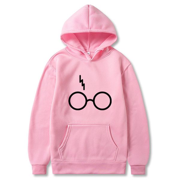 Harrys Potters Sweatshirts Erkek Kadın Gözlükleri Yazdır Sudadera Hombre Kış Fleece Moda Trendleri Harrys Potters Hoodie Uzun Kollu Hoodie 6254
