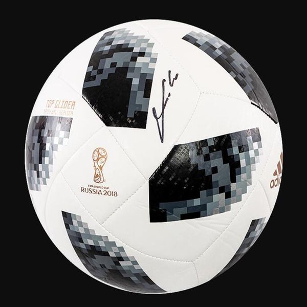 Модрич Коутиньо Суарес с автографом и подписью, коллекционные памятные вещи с автографами, мяч для чемпионата мира по футболу 2018 года, футбольный мяч222B