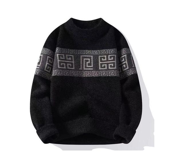 Maglione di design da uomo per maglione con scollo a O in cotone lavorato a maglia pullover moda parigi maglione maglioni ricamati