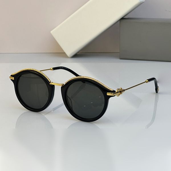 Luxus-Designer-Sonnenbrillen für Damen, Designer-Sonnenbrillen aus Metall, dünne Beine, hochwertige Brillen, Brillen für Herren, Retro-Sex-Appeal-Brillen, runde Sonnenbrillen für Damen, UV400
