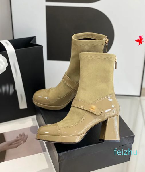 Inverno quente tornozelo neve martin austrália botas senhora botas cowboy bottes sapatos femininos grandes com saco de opp