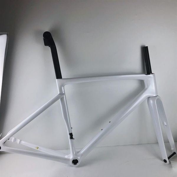 Рама Сверхлегкий велосипед из углеродного волокна, рама SL 7, дисковый тормоз с резьбовым кареткой BSA, новейшая форма и краска 2023 года222x