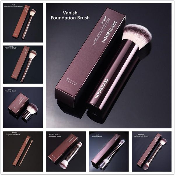 Косметика «Песочные часы» Vanish Seamless Finish Кисть для тональной основы Натуральное качество Кремовая BB-праймер Кисти Кабуки Синтетические волосы № 1-10272a