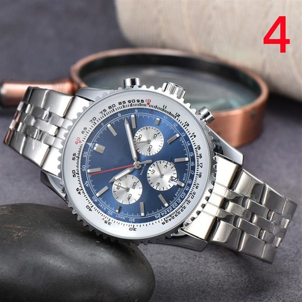 Orologi da polso per uomo 2022 Nuovi orologi da uomo Diametro 48 mm Orologio al quarzo con quadrante intero NAVITIMER 1884 Cronografo di marca di lusso superiore Cl209o