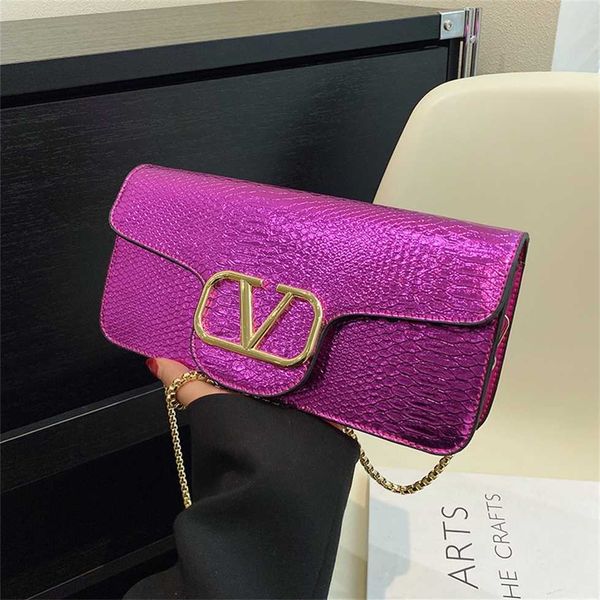 Bolsas populares para venda, elegante, textura de escama de cobra, um ombro, feminina, tridimensional, elegante, simples e madura