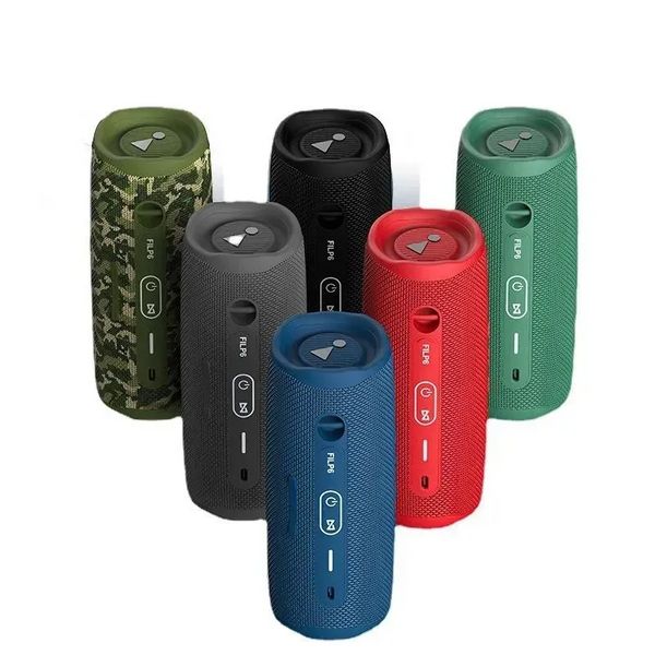 Flip 6 Bluetooth alto -falante mini ipx7 flip6 à prova d'água, rastreio de som de estéreo à prova d'água, rastreio de sem fio portátil TF Independent TF 91