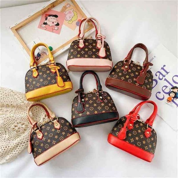 Crianças bolsa bolsas mini tote um ombro mensageiro sacos outono e inverno menina shell saco modelo crianças bolsa moda g323xk8257d