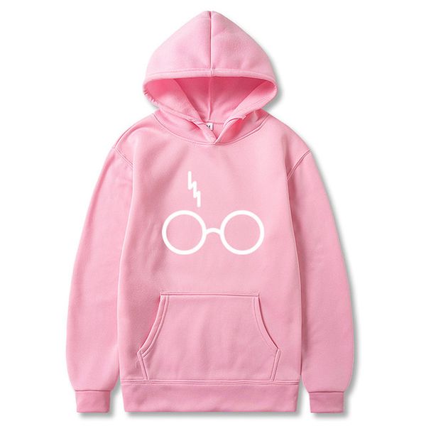 Harrys Potters Sweatshirts Erkek Kadın Gözlükleri Yazdır Sudadera Hombre Kış Fleece Moda Trendleri Harrys Potters Hoodie Uzun Kollu Hoodie 3944