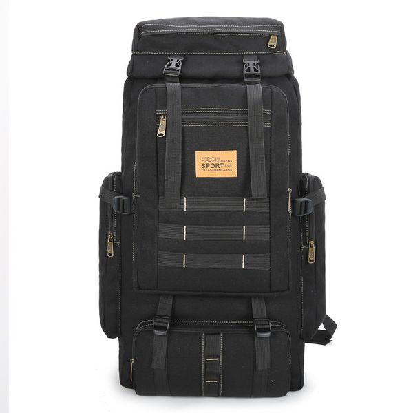Уличные сумки, рюкзак 80 л, нейлоновый водонепроницаемый рюкзак 600D для треккинга, охоты, военные рюкзаки, тренировочные тактические рюкзаки Molle 230909