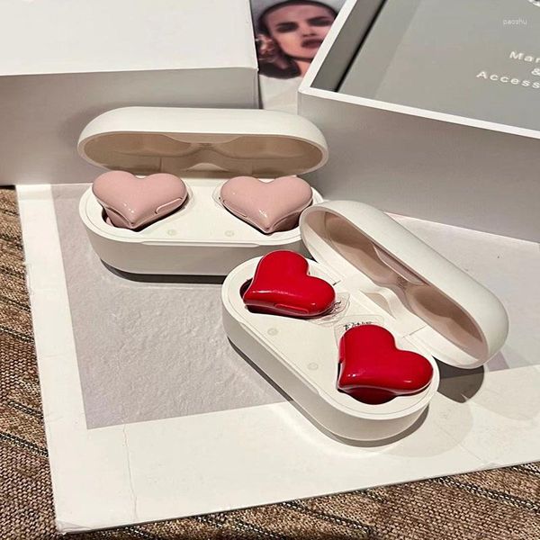 Auricolari wireless in-ear Cuffie sportive per musica di alta qualità Cuffie Bluetooth TWS Auricolari carini a forma di cuore per regalo per ragazza