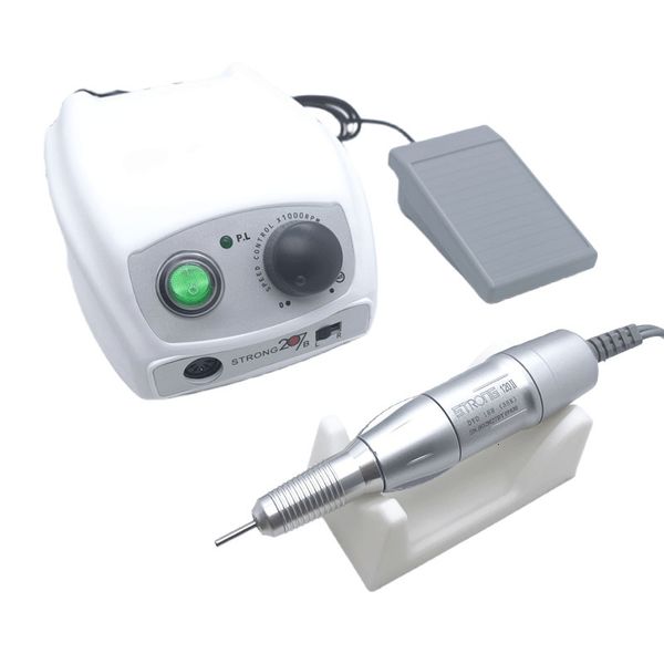 Prego manicure conjunto forte 207b 65w caixa de controle 35000rpm broca unhas ferramenta de arte handpiece arquivo equipamento manicure máquina 230909