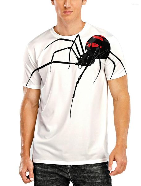 Camisetas masculinas Tee Animal Linen3D Imprimir Plus Size Diário Manga Curta Roupas Vestuário Básico Casual Grande e Alto