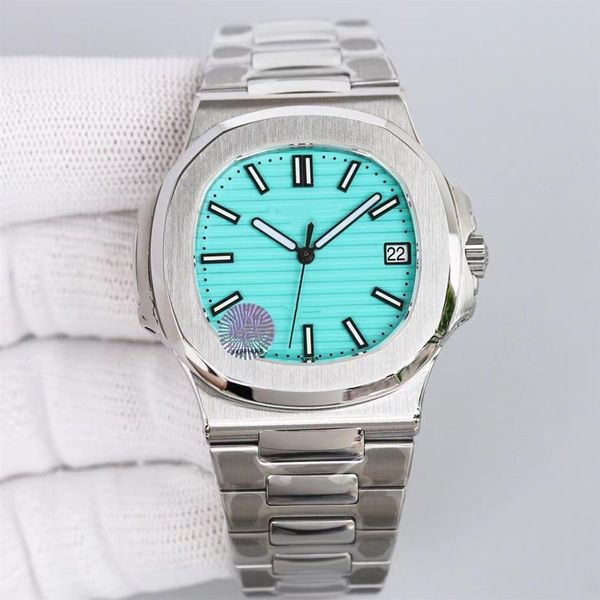 Relógio masculino designer relógios de alta qualidade 40mm lente vidro safira boutique pulseira aço designer relógios para homem data inteira gif270z