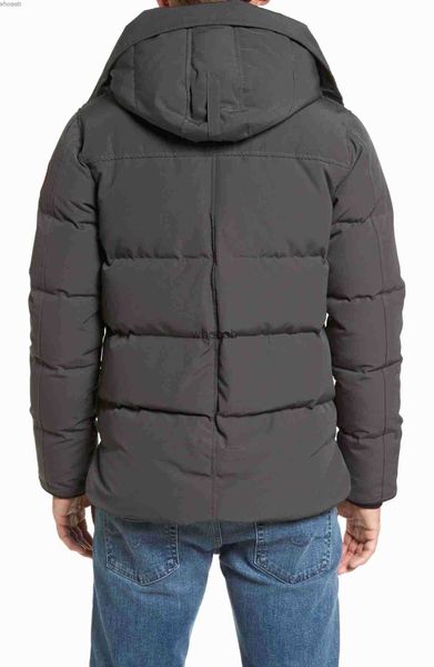 Erkekler Down Parkas Leisure Ceket Beyaz Ördek Windbreak Ceketler Yakalama Kapüşonlu Gerçek Kurt Cilt Macera Kış Kış Dış Mekan Doudoune Mantau Homme HKD230911