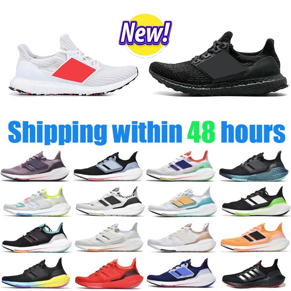 Correndo sapatos 2024 ultraboosts homens mulheres sapatos de esportes ao ar livre designer casual azul bola sapatos preto branco cinza moda sandálias vermelho