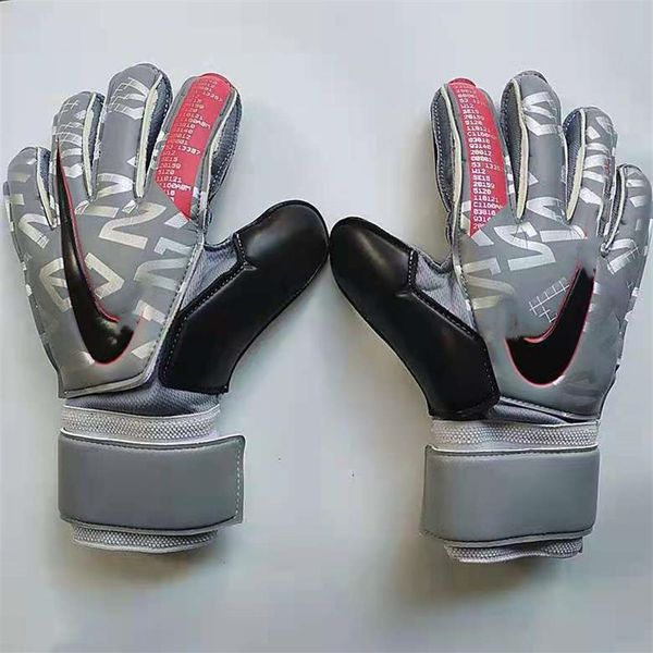 Luvas de goleiro de marca adulta, tamanho 8 9 10, com barra de proteção para proteção dos dedos, látex, goleiro de futebol, luvas guantes242h