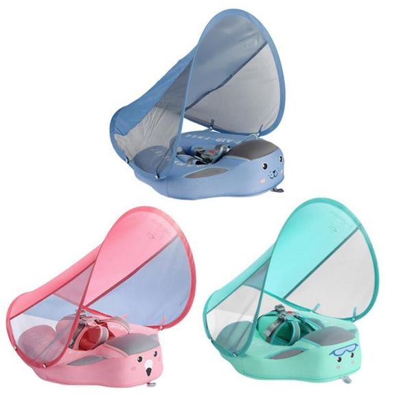 Giubbotto di salvataggio Boa Solido Non gonfiabile Nato Vita del bambino Galleggiante Sdraiato Anello di nuoto Swim Trainer per nuotatori neonati293p