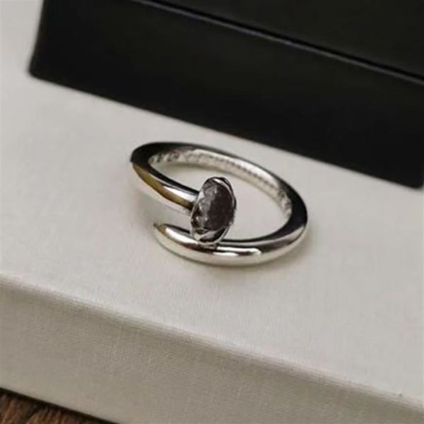 Fashion charm ring for mens and women trend personality punk cross style Lovers gift hip hop jewelry with box nrj2023222Z