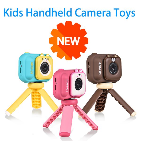 Fotocamere giocattolo Fotocamera digitale portatile senza fili per bambini Videoregistratore per bambini 1080P HD Videocamera per cartoni animati Regalo educativo per ragazze Ragazzi 230911