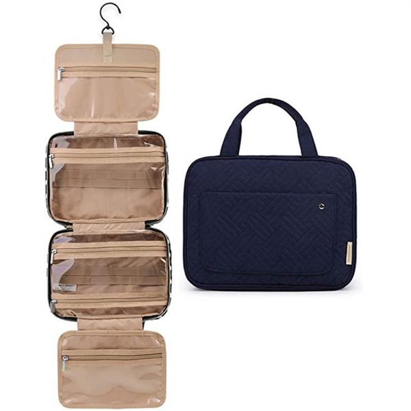 Borsa per il trucco ad alta capacità Borsa da viaggio sospesa Borse da toilette impermeabili Borse da viaggio Kit da viaggio Borsa da donna Cometic Organizer 220421216S