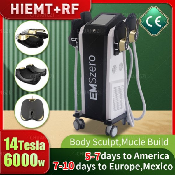 DLS-EMSLIM NEO RF Machine 2024 Contorno corporal HIEMT EMS Sculpting EMSzero Body Shaping Eliminación de grasa Medspa Máquina para adelgazar
