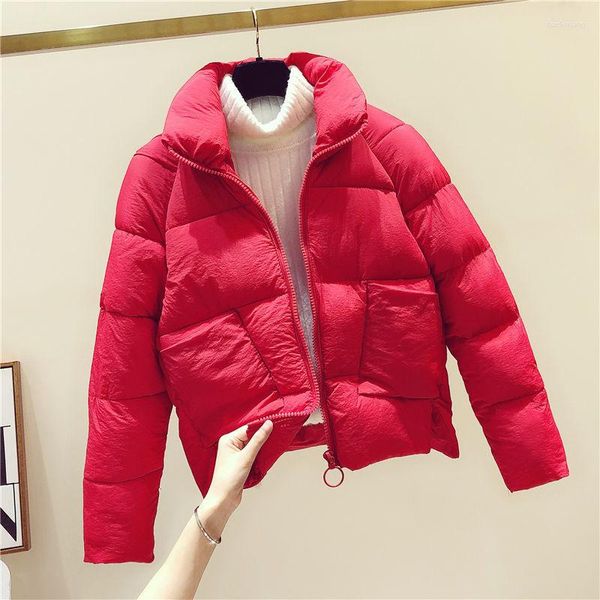 Trenchs de femmes manteaux d'hiver femmes chaudes courtes parkas rembourrées doudoune élégante vêtements matelassés designer de luxe vêtements femme