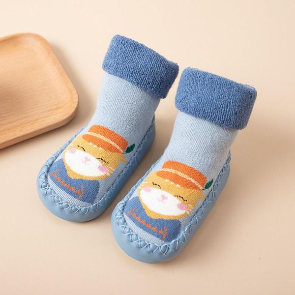 Детские носки для первых ходунков для мальчиков и девочек, верхняя одежда для малышей, оранжевая парусиновая детская кроватка