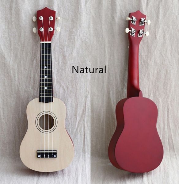 Beauty Uicker 23 Zoll Ukelele Mahagoni Sopran Ukulele Gitarre Musikgeschenke Instrument 4 Saiten Hawaiian Mini Guitarra