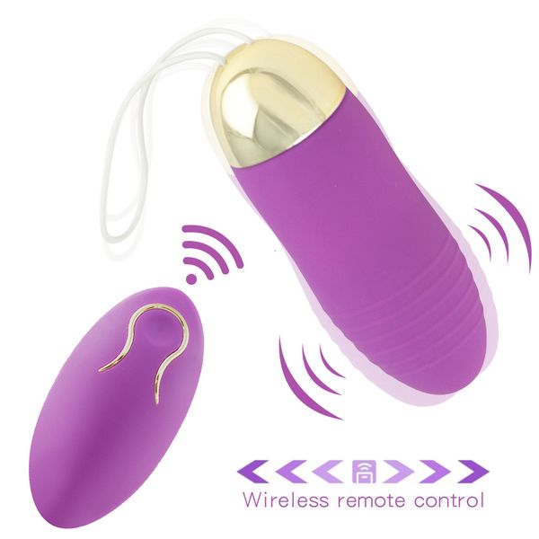 Brinquedos adultos vibrando ovo sem fio controle remoto vibrador 10 velocidade sexo poderoso para mulheres bola vaginal g ponto estimulação clitoriana 18 230911