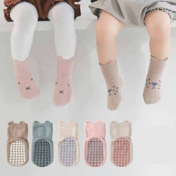 Frauen Socken Boden 2023 Frühling Und Herbst Nicht-slip kinder Baby Baumwolle männer frauen In Die Wanne