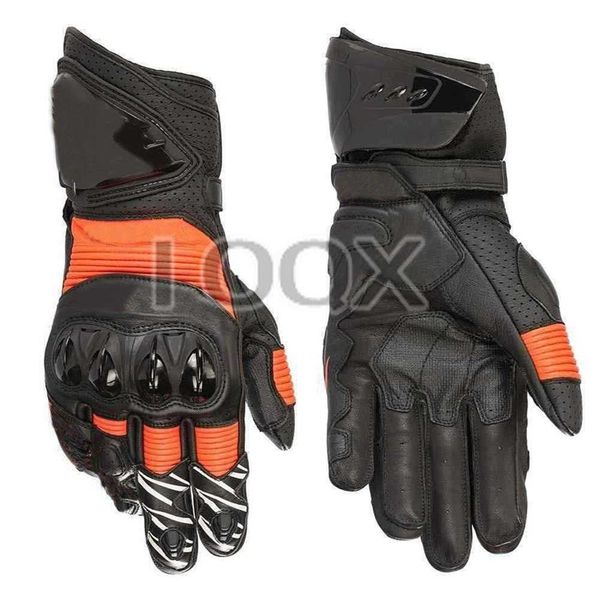 Кожаные длинные мотоциклетные перчатки PRO R3, оригинальные перчатки из воловьей кожи для гонок на мотоцикле, H1022206x
