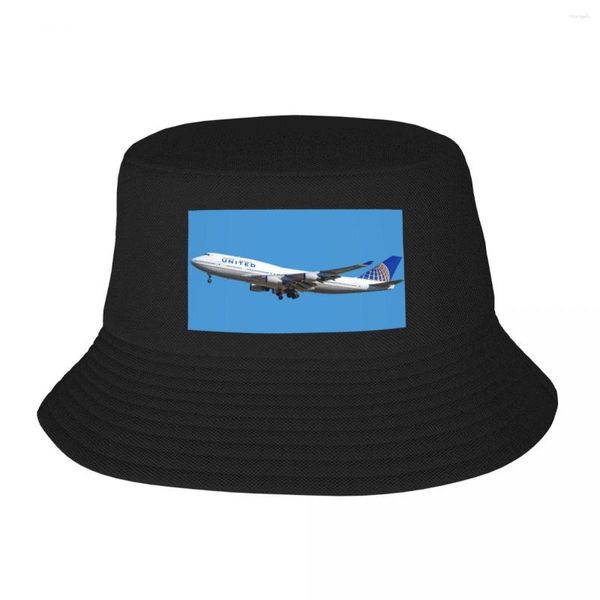 Berets 747 United Bucket Hat Militärische Taktische Kappe Sommerhüte Damen Strandmode Herren