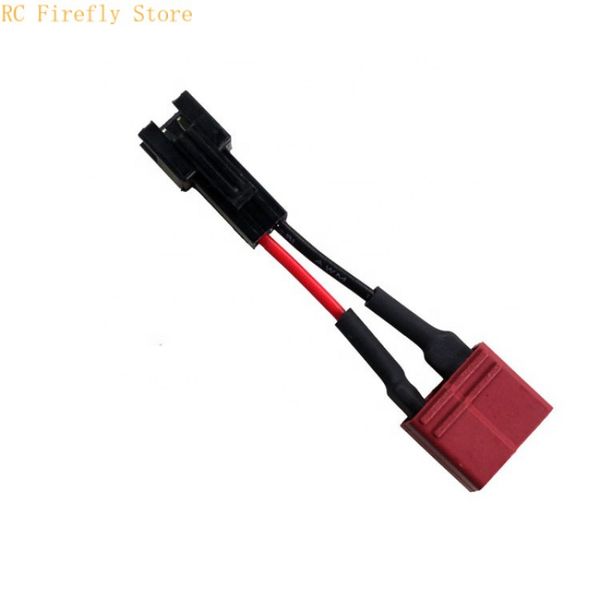 JST SM 2Pin Conector Fêmea para Macho Deans T Plug Cabo Adaptador 20AWG 100mm Para RC Lipo Bateria