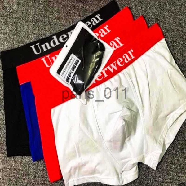 Underpants homens shorts cuecas homem maduro calcinha menino roupa interior para masculino sexy grande tamanho verão de alta qualidade moda carta impressão calças diárias x0911