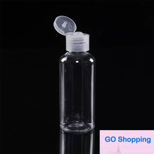 Пластиковая бутылка с откидной крышкой-бабочкой для жидких эфирных масел для путешествий, парфюмерных ПЭТ-бутылок с крышками