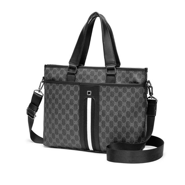 Женский роскошный портфель для ноутбука 14 дюймов, деловая сумка для мужчин, большая вместительная мужская кожаная сумка на плечо188R
