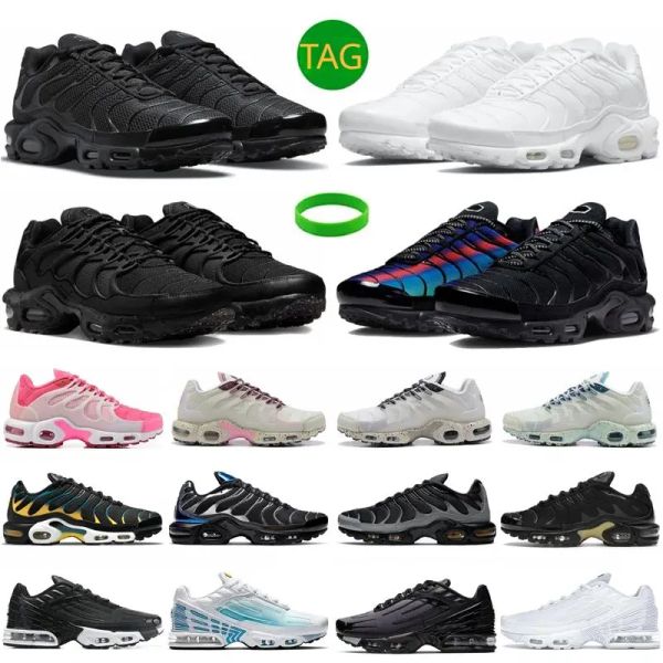 2024 Terrascape Plus 3.0 Running Shoes para homens Mulheres tesouros de tênis a laser Triple Black Branco Branco Volt Glow Oreo Treinador Sneaker Womens