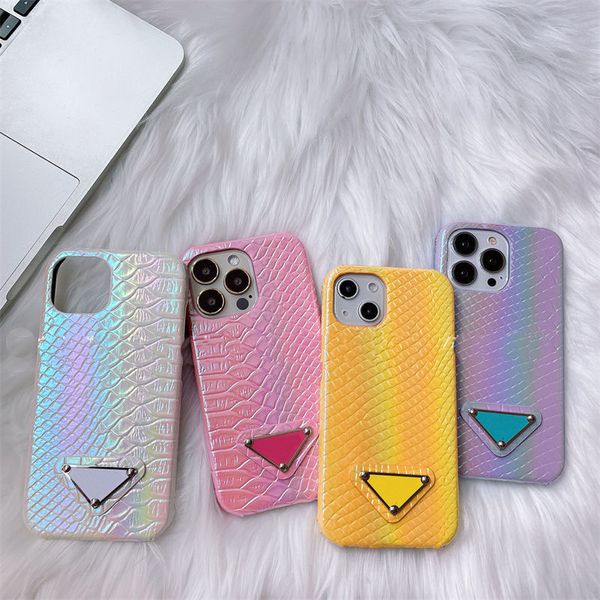 Capas de telefone de designer para iphone 14 13 pro max 12 mini 11 xs xr x 8 7 plus designers imprimir capa traseira móvel shell capa de proteção de cobertura completa